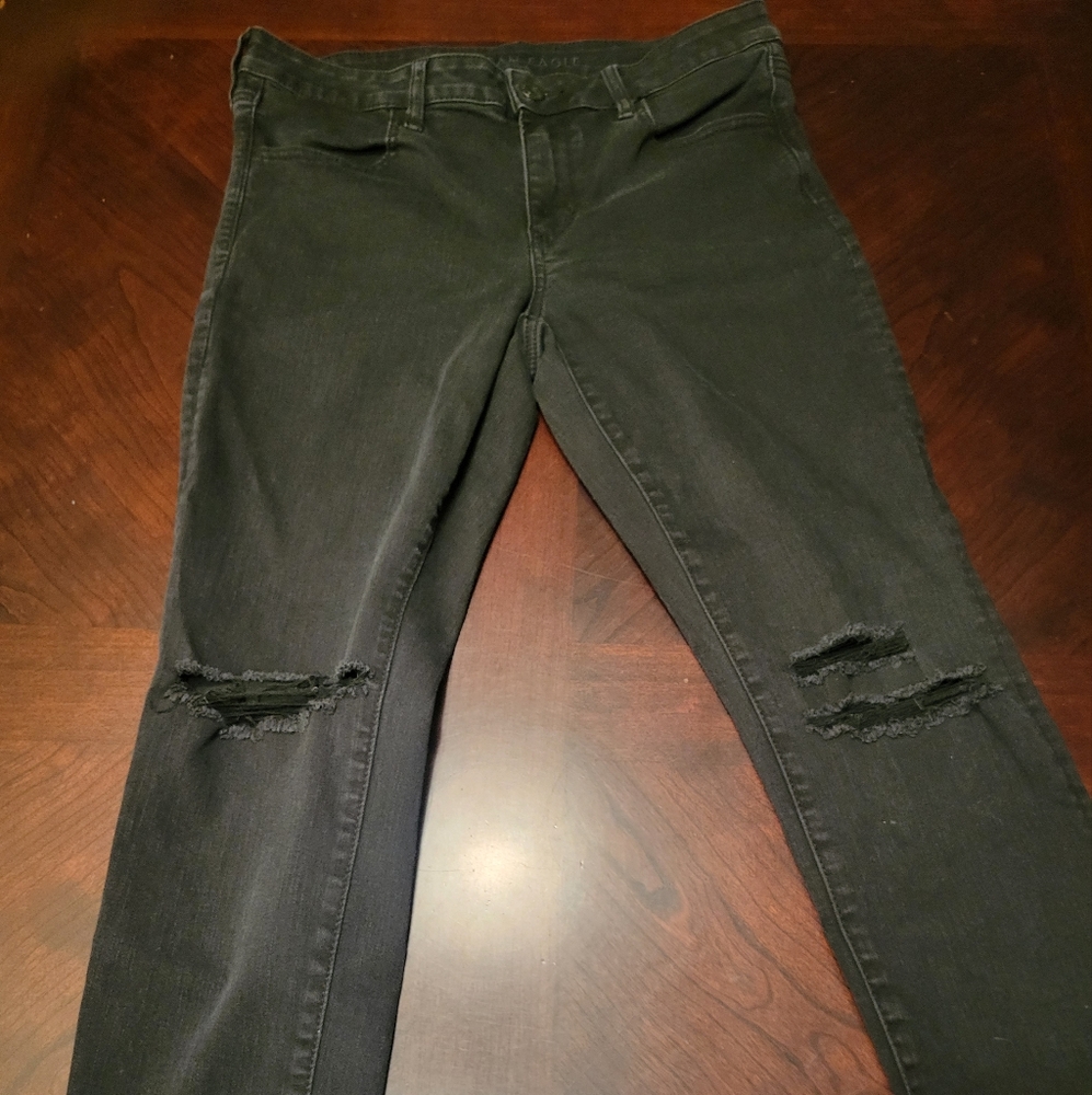 American eagle jeans Black 12